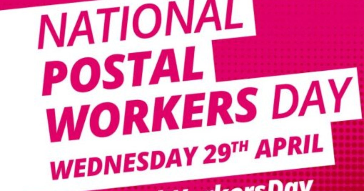 National Postal Workers Day Alan Campbell MP for Tynemouth